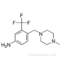 4- (4-méthylpipérazinométhyl) -3- (trifluorométhyl) aniline CAS 694499-26-8